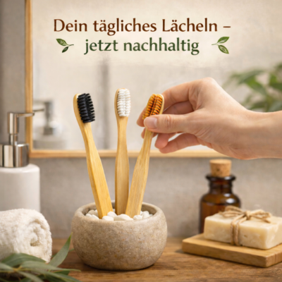 Zahnbürsten aus Bambus